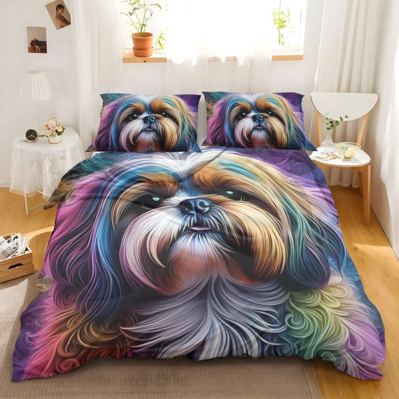 Shih Tzu Beauty Elegant Companion Bedding Set 2