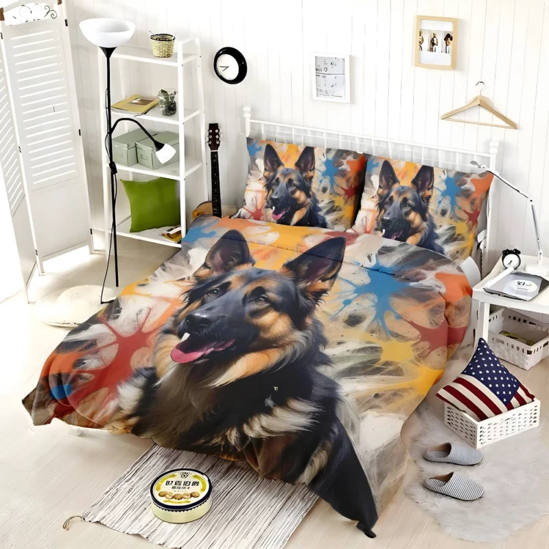 Shollie Collie Shepherd Beauty Gentle Dog Bedding Set