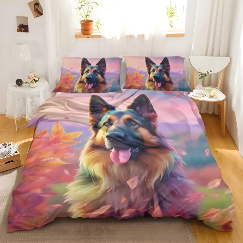 Shollie Shepherd Mix Devoted Dog Bedding Set 2