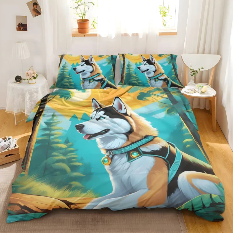 Siberian Husky Pal The Perfect Dog Bedding Set 2