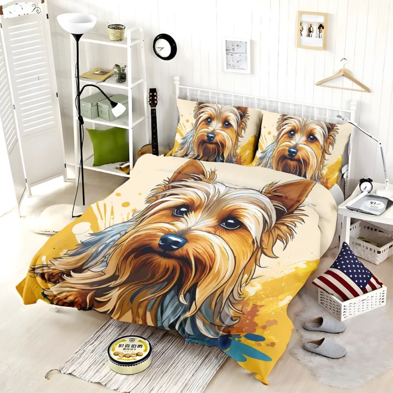 Silky Terrier Delight The Perfect Dog Bedding Set