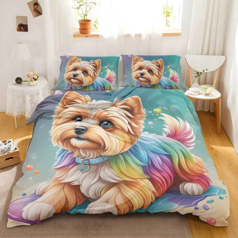 Silky Terrier Elegant Small Companion Bedding Set 2