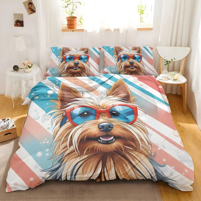 Silky Terrier Majesty Small Dog Bedding Set 2