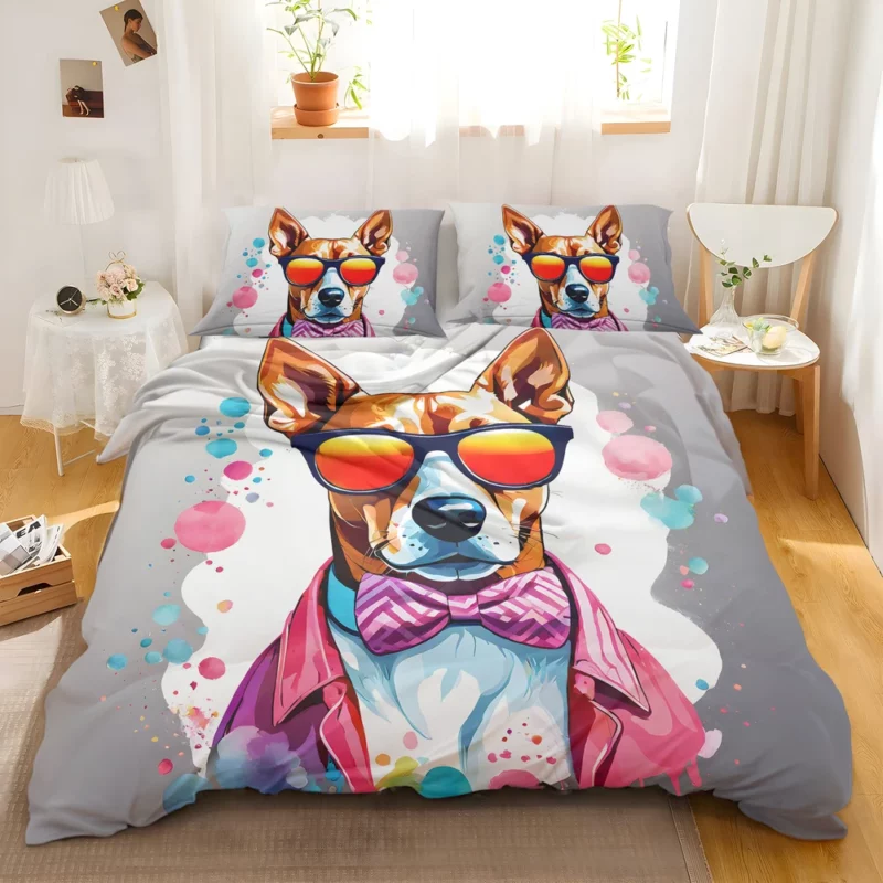 Sleek Azawakh Beauty Dog Elegance Bedding Set 2