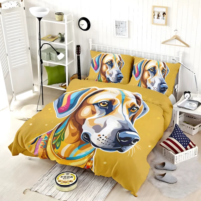 Sloughi Joy Playful Companion Bedding Set