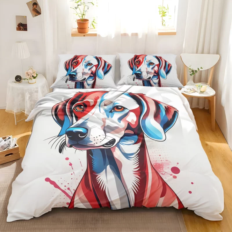 Sloughi Splendor Elegant Dog Bedding Set 2