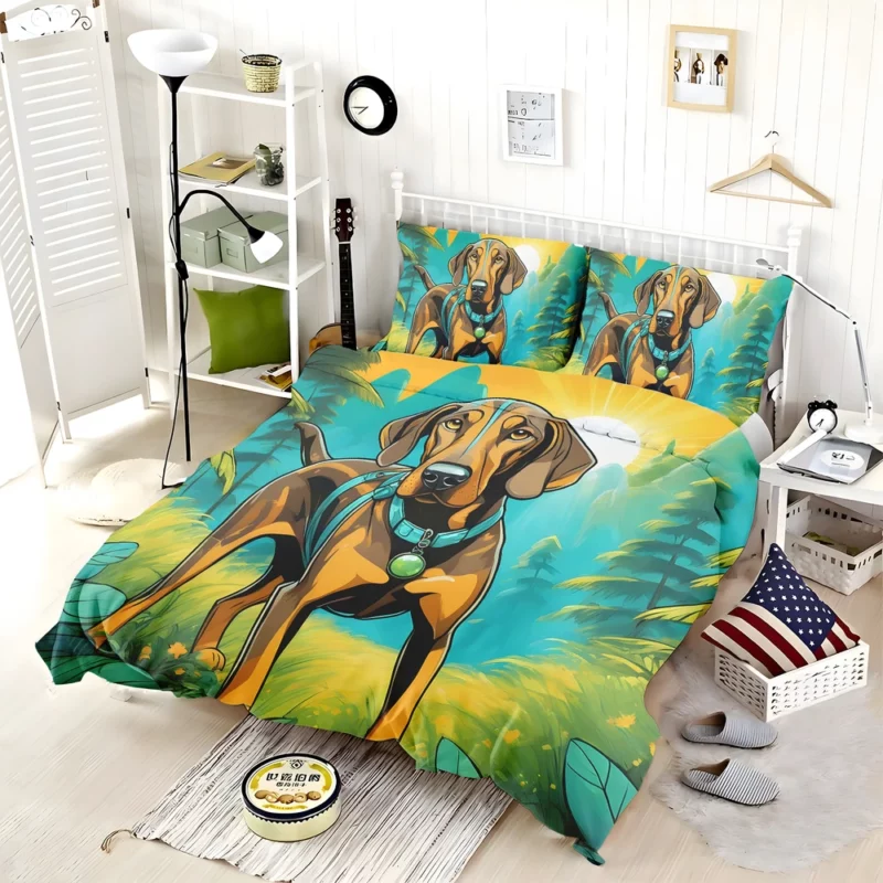 Southern Charm Plott HoundDog Bedding Set