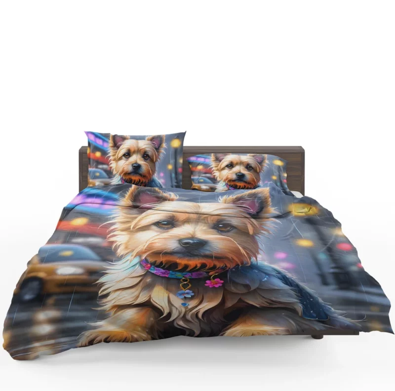 Sprightly Cairn Terrier Dog Joyful Spirit Bedding Set 1