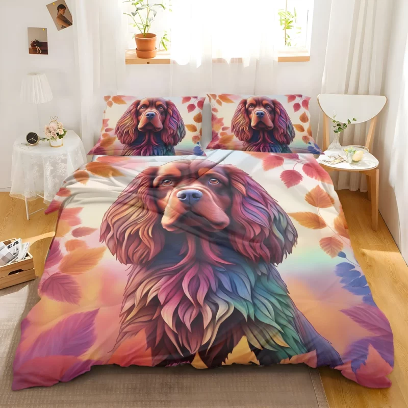 Sussex Spaniel Gentle and Loyal Companion Bedding Set 2