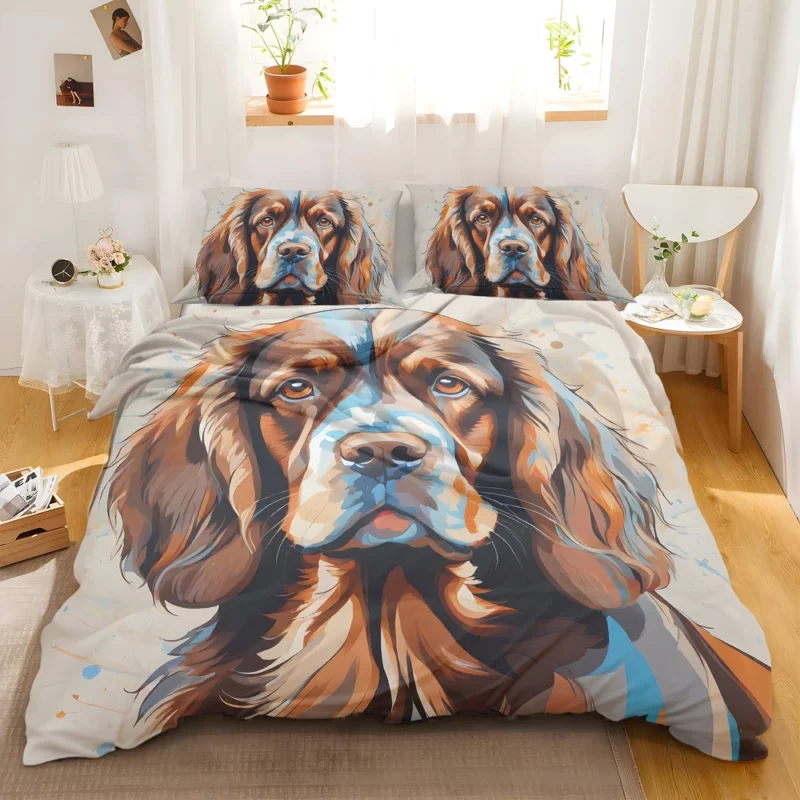 Sussex Spaniel Perfection Devoted Dog Bedding Set 2