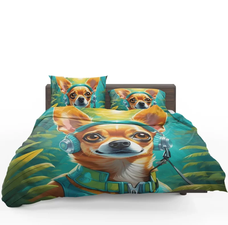 Teen Best Friend Chihuahua Dog Cuteness Bedding Set 1