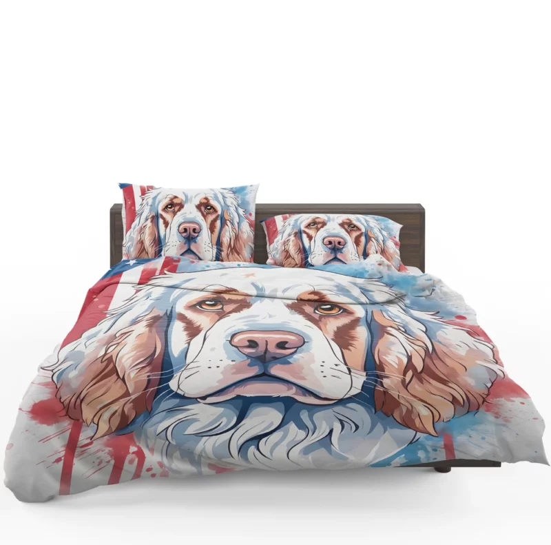 Teen Best Friend Clumber Spaniel Joy Bedding Set 1