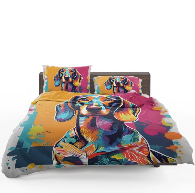 Teen Best Friend Dachshund Delight Bedding Set 1