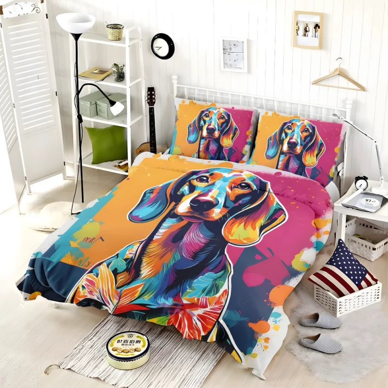 Teen Best Friend Dachshund Delight Bedding Set