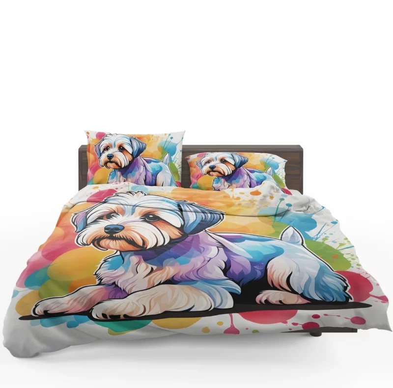 Teen Best Friend Dandie Dinmont Terrier Charm Bedding Set 1