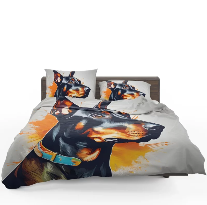 Teen Best Friend Doberman Pinscher Delight Bedding Set 1