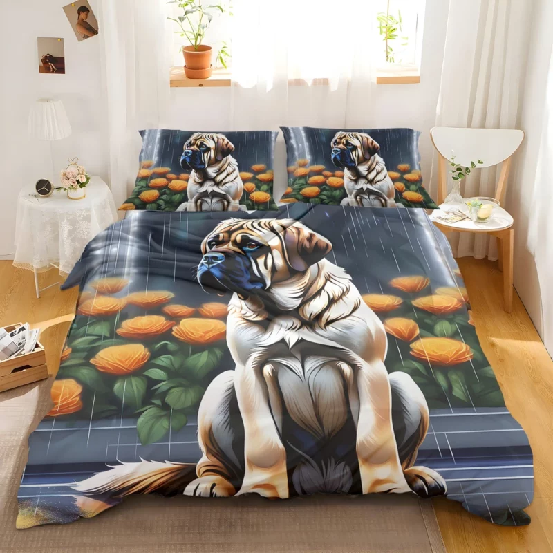 Teen Best Friend English Mastiff Delight Bedding Set 2