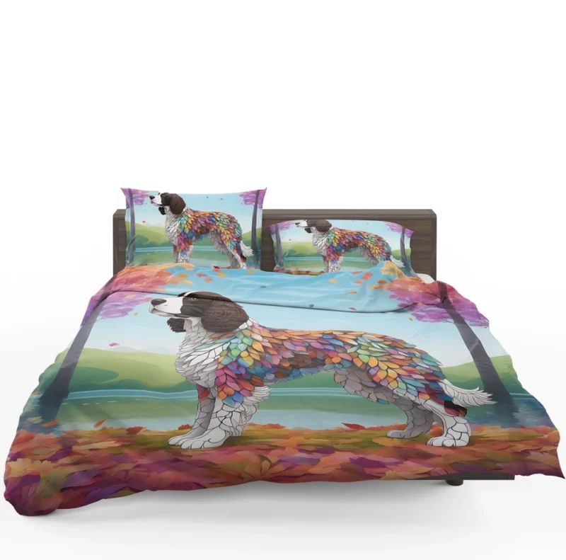 Teen Best Friend English Springer Spaniel Delight Bedding Set 1