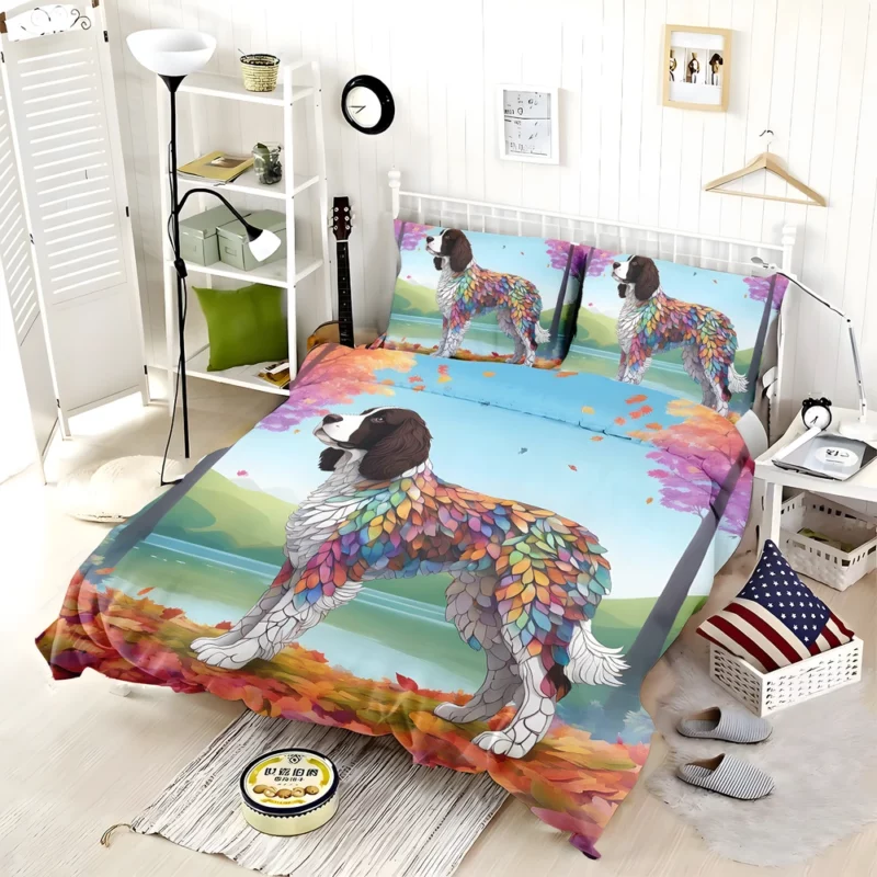 Teen Best Friend English Springer Spaniel Delight Bedding Set