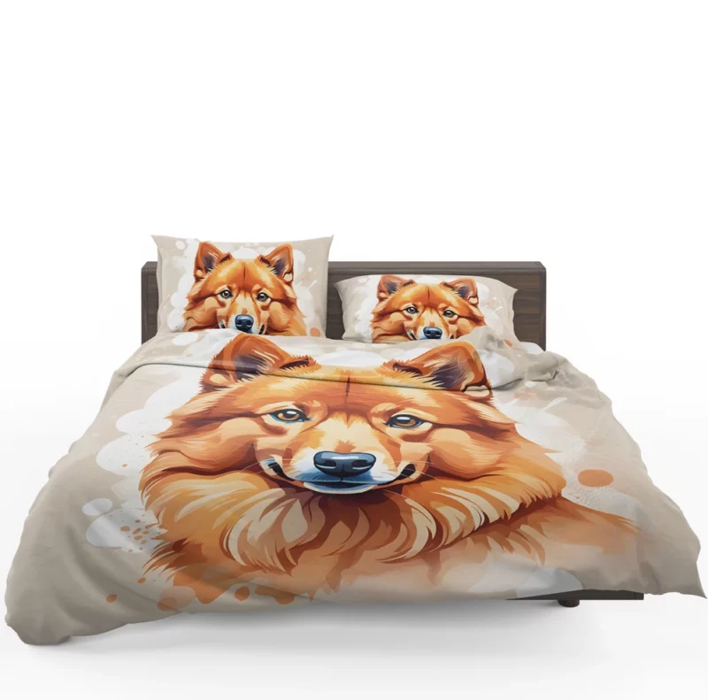 Teen Best Friend Finnish Spitz Dog Magic Bedding Set 1