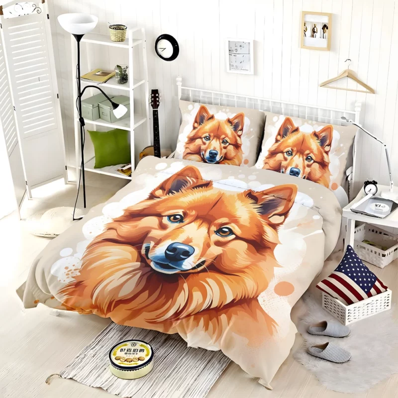 Teen Best Friend Finnish Spitz Dog Magic Bedding Set