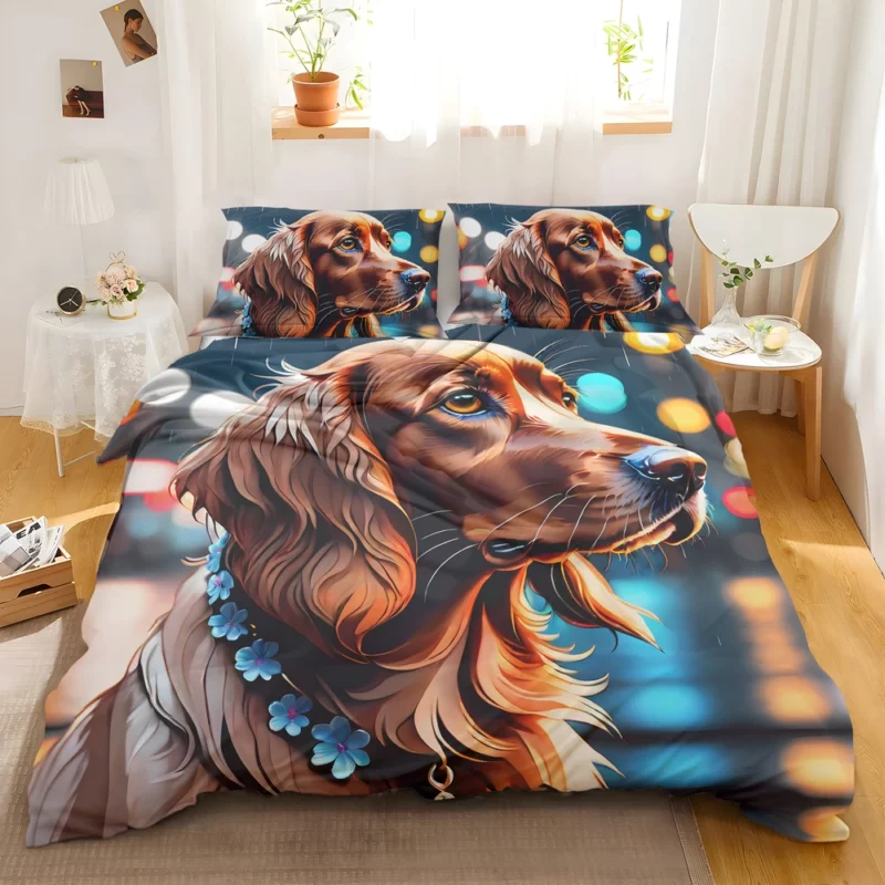 Teen Best Friend Irish Setter Joy Bedding Set 2