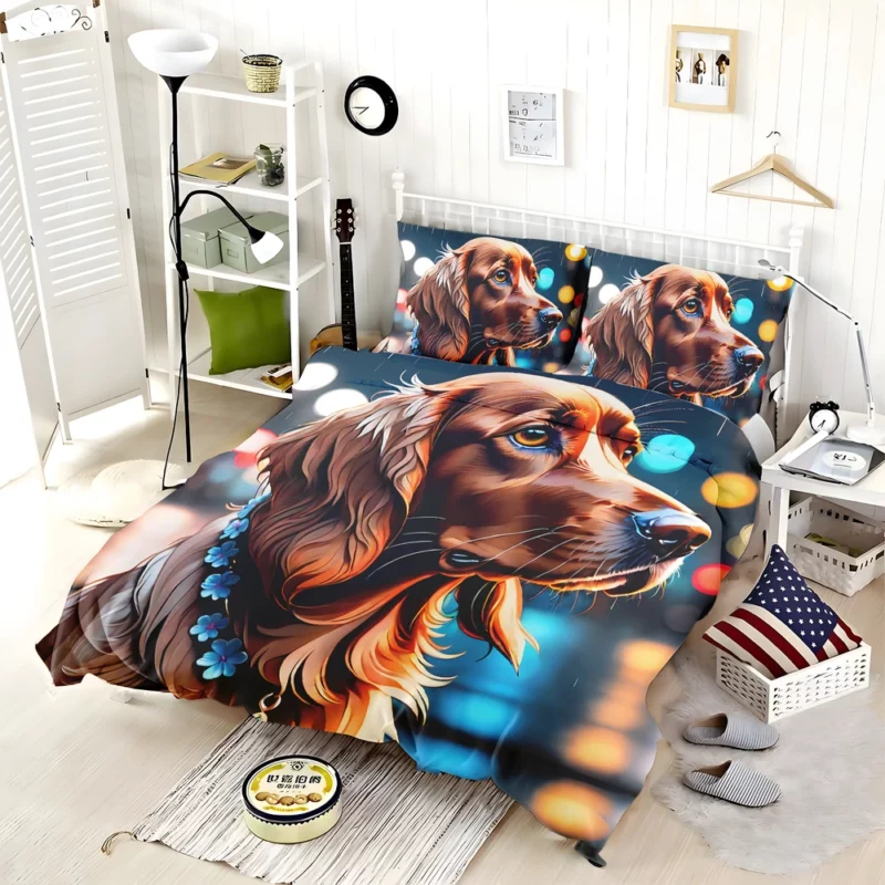 Teen Best Friend Irish Setter Joy Bedding Set