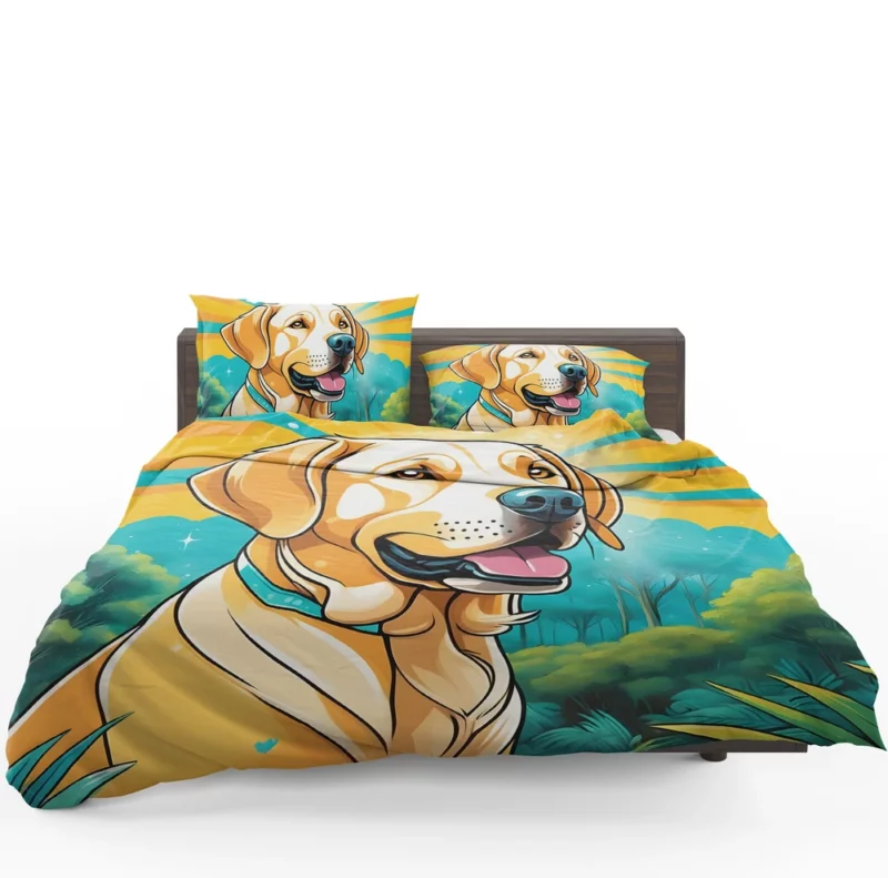 Teen Best Friend Labrador Retriever Joy Bedding Set 1