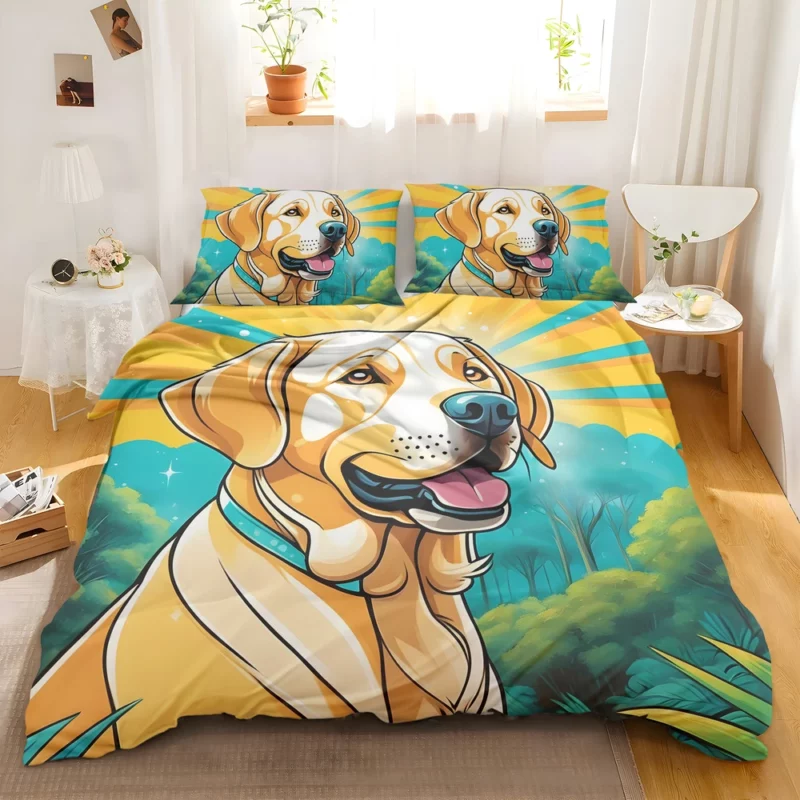 Teen Best Friend Labrador Retriever Joy Bedding Set 2