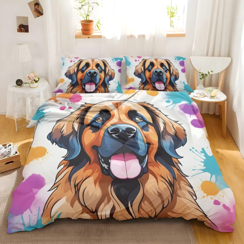 Teen Best Friend Leonberger Joy Bedding Set 2