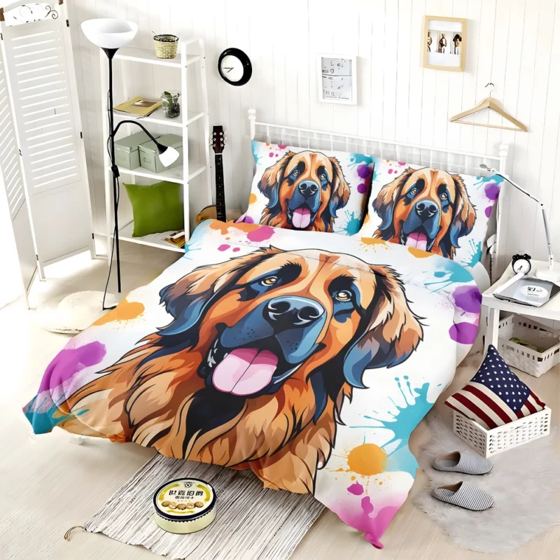 Teen Best Friend Leonberger Joy Bedding Set