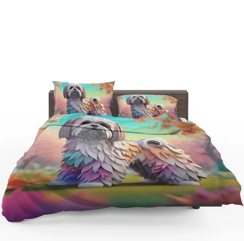 Teen Best Friend Lhasa Apso Joy Bedding Set 1