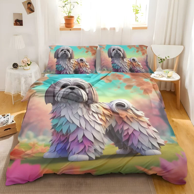 Teen Best Friend Lhasa Apso Joy Bedding Set 2