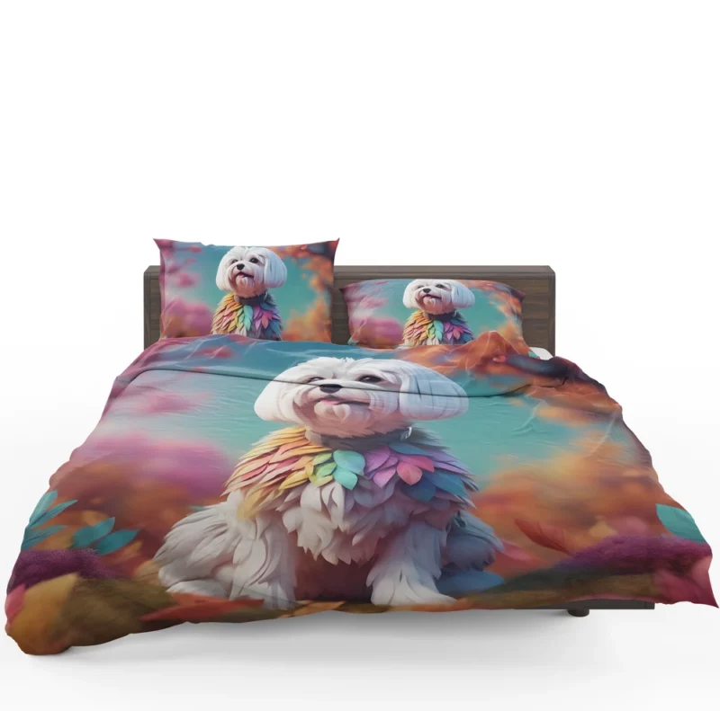 Teen Best Friend Maltese Joy Bedding Set 1