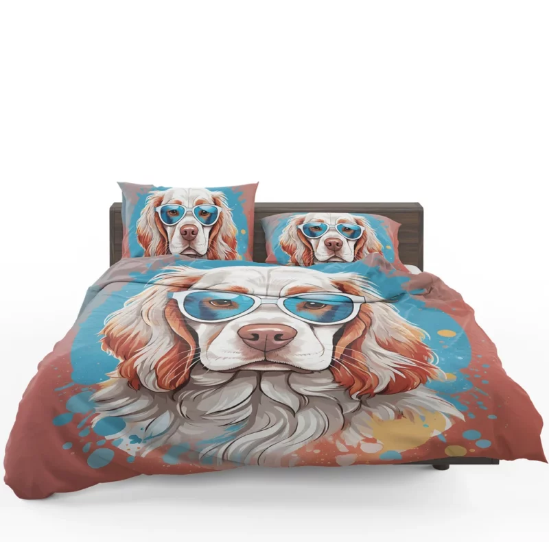 Teen Birthday Bliss Clumber Spaniel Delight Bedding Set 1