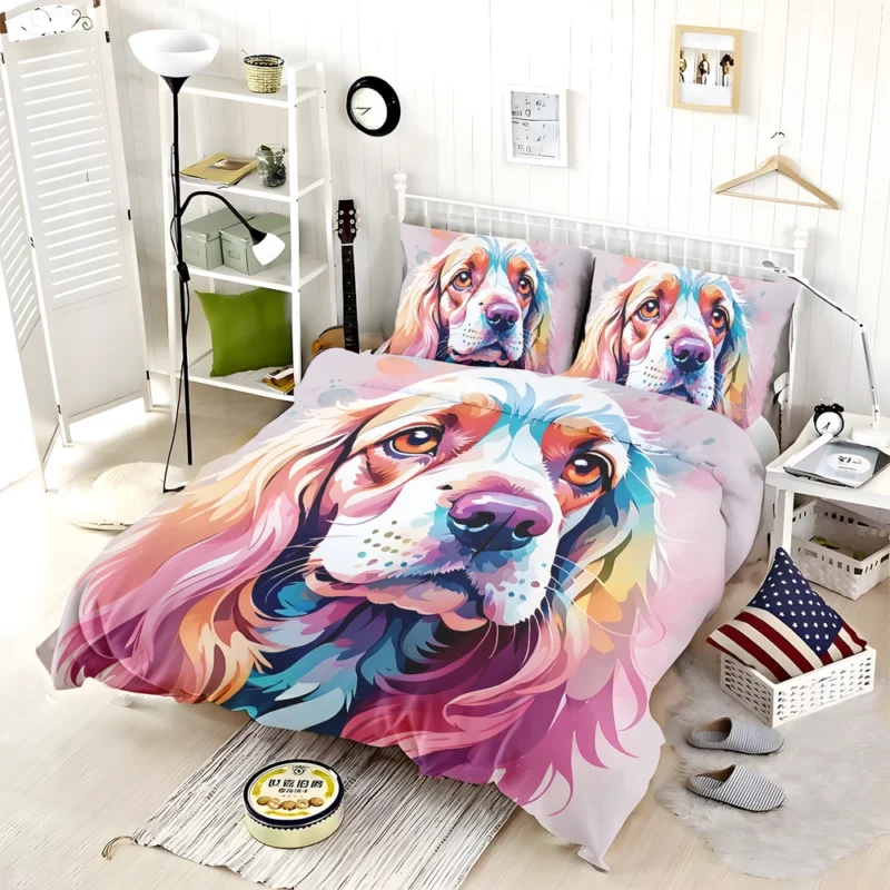 Teen Birthday Bliss Cocker Spaniel Delight Bedding Set