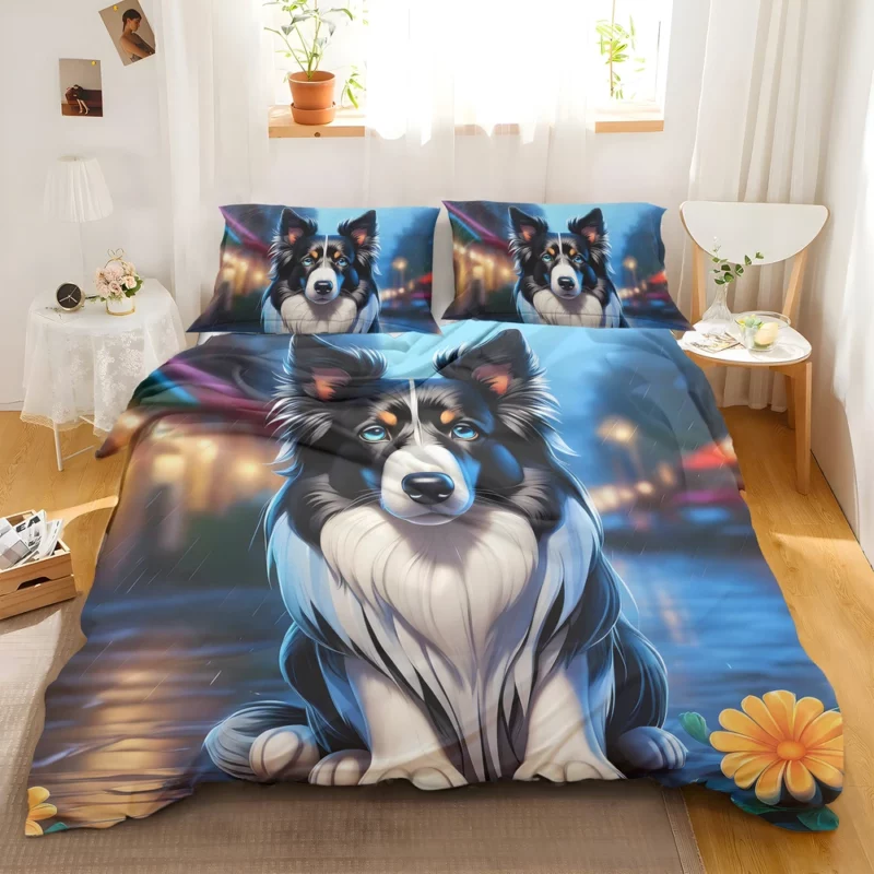 Teen Birthday Bliss Collie Rough and Smooth Delight Bedding Set 2