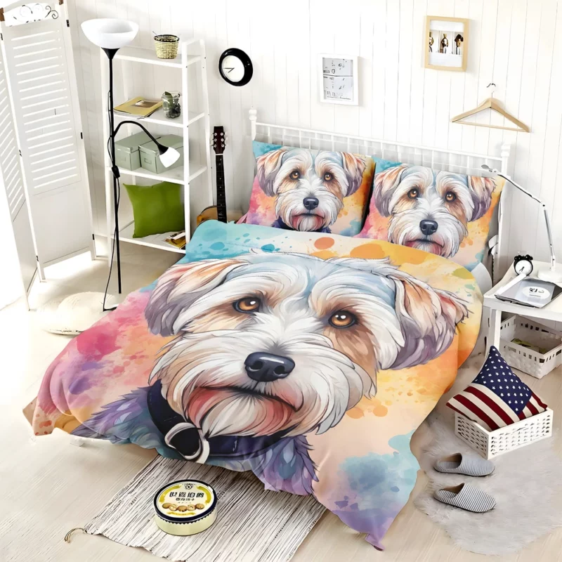 Teen Birthday Bliss Dandie Dinmont Terrier Joy Bedding Set