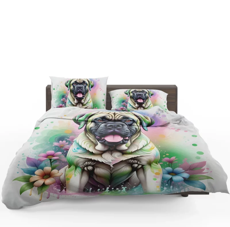 Teen Birthday Bliss English Mastiff Joy Bedding Set 1