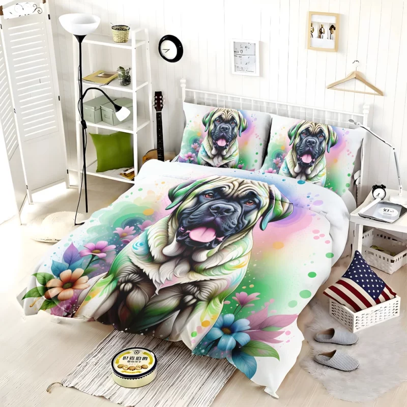 Teen Birthday Bliss English Mastiff Joy Bedding Set