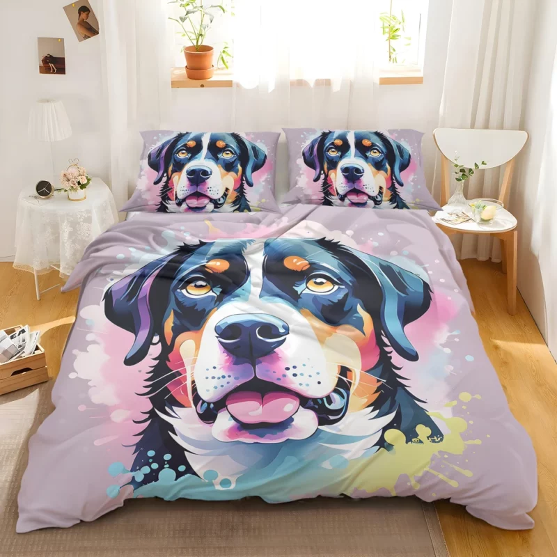 Teen Birthday Bliss Entlebucher Mountain Dog Joy Bedding Set 2