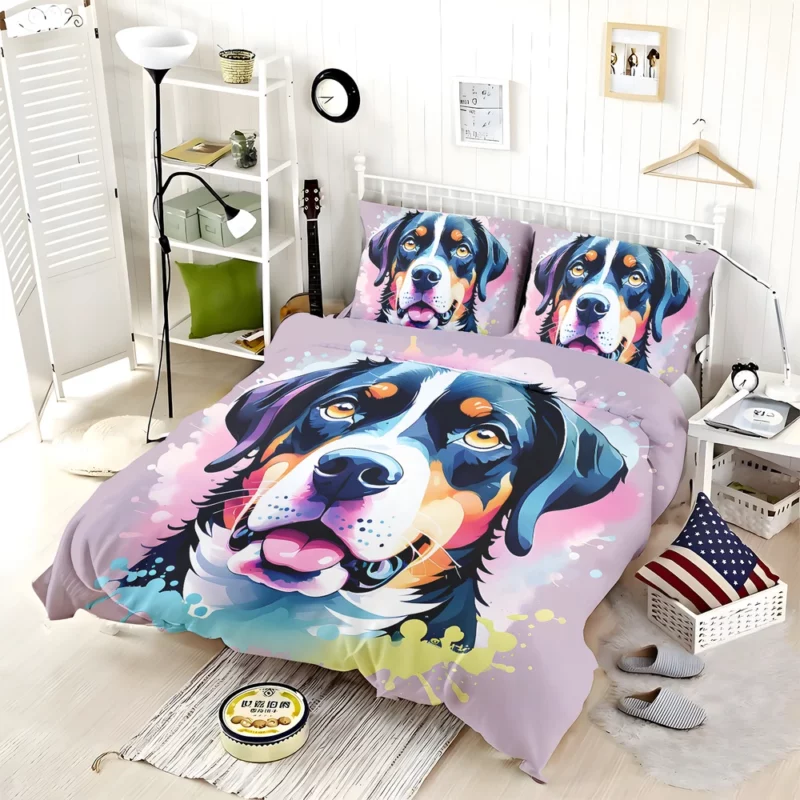 Teen Birthday Bliss Entlebucher Mountain Dog Joy Bedding Set