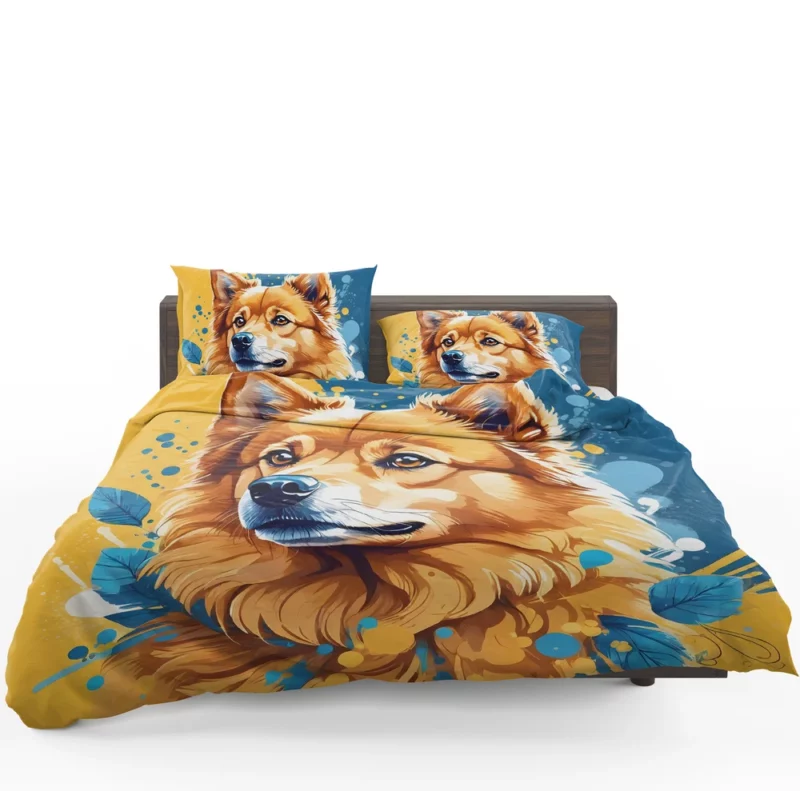 Teen Birthday Bliss Finnish Spitz Joy Bedding Set 1