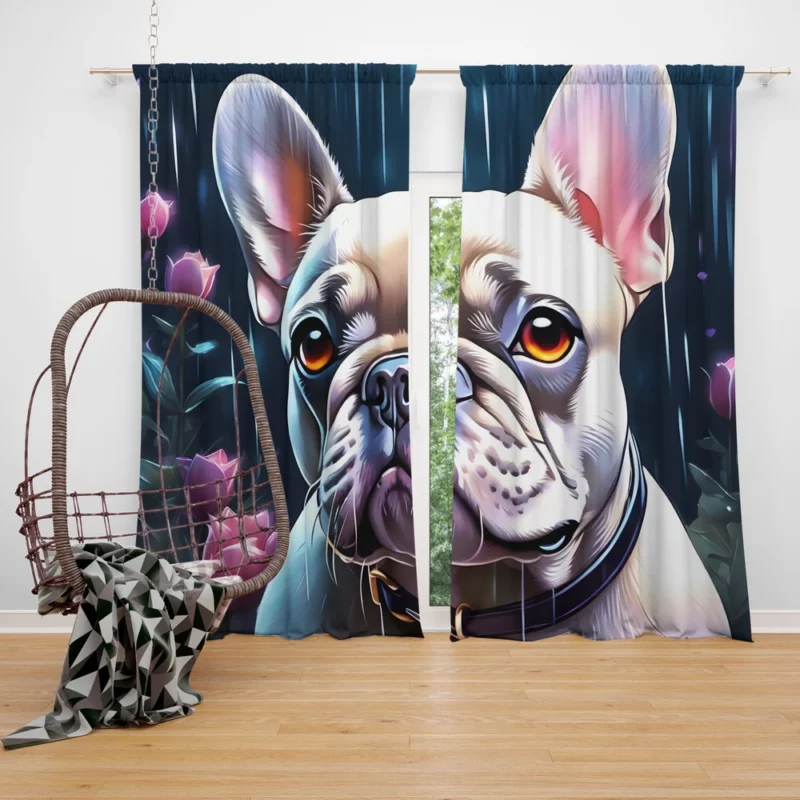 Teen Birthday Bliss French Bulldog Joy Curtain