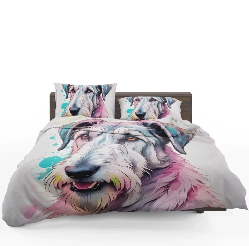 Teen Birthday Bliss Irish Wolfhound Joy Bedding Set 1