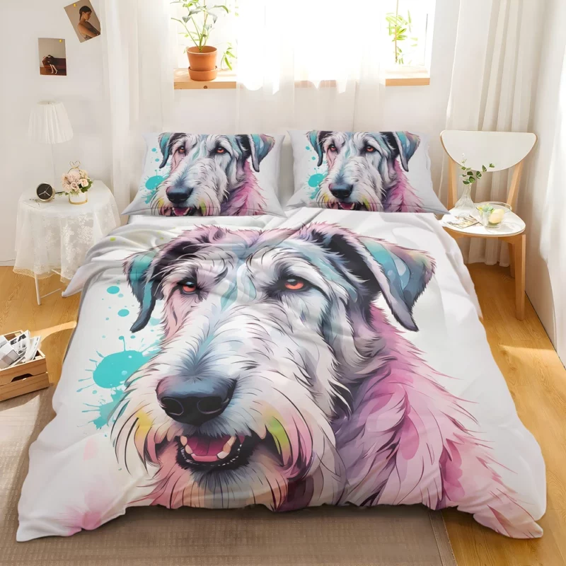 Teen Birthday Bliss Irish Wolfhound Joy Bedding Set 2