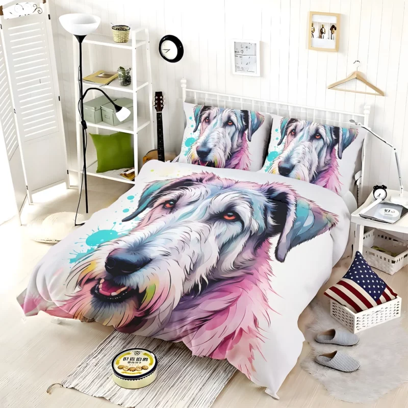 Teen Birthday Bliss Irish Wolfhound Joy Bedding Set