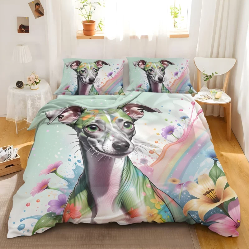 Teen Birthday Bliss Italian Greyhound Joy Bedding Set 2