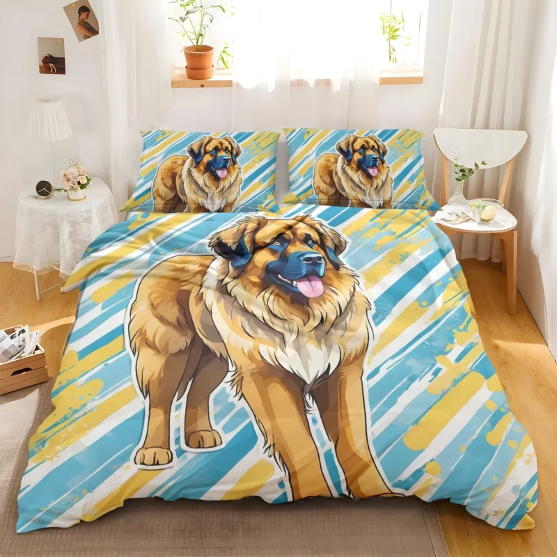 Teen Birthday Bliss Leonberger Dog Joy Bedding Set 2