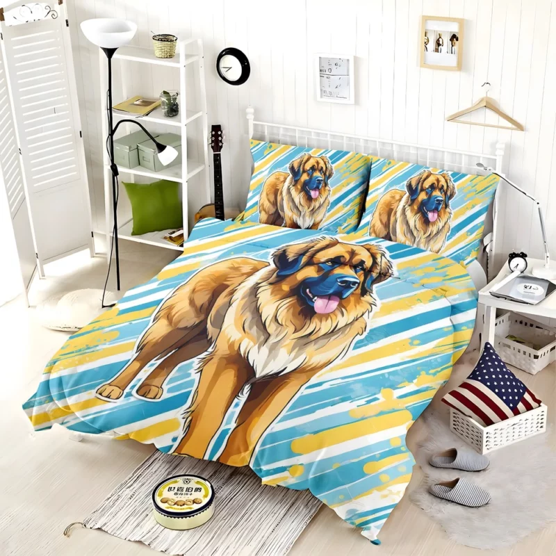 Teen Birthday Bliss Leonberger Dog Joy Bedding Set